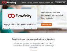 Tablet Screenshot of flowfinity.com